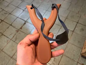 Classic wooden slingshot