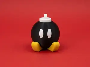Bob-Omb - Keychain - No AMS