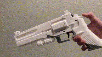 Helldivers 2 P4 Senator Revolver Prop