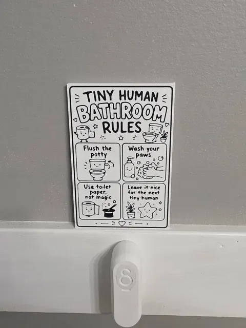 Tiny Human Bathroom Rules — Фото 2 из 2