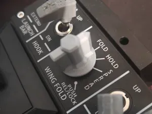 WINWING Orion 2 – WING FOLD Knob (6mm D-Shaft)