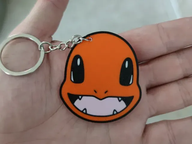 Charmander 3D Face Keychains