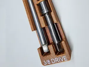3/8" Drive Socket Wrench Extension Gridfinity Tray