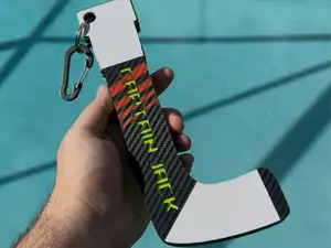Hockey Stick Keychain or Key Floater