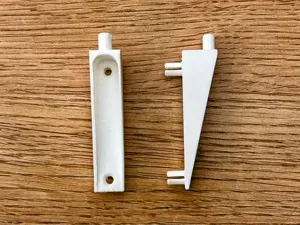 Double Shelf Support Pin – 40 mm Spacing