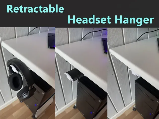 Headset Hanger Retractable/Slider