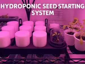 HydroGrow SixPod – Humidity-Domed Seed Starter