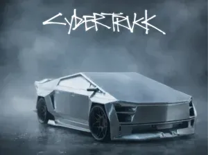 Tesla CyberTruck - Zephyr Designz Kit - 1/24 Scale