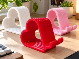 Suporte de Celular Compacto Coração
