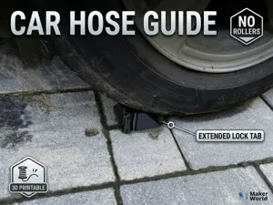 Anti-Jam Car Wash Hose Wheel Guide