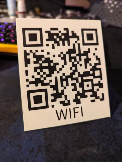 QR Code Stand Generator (Custom Wifi/URL/Phone) — Image 4 of 5