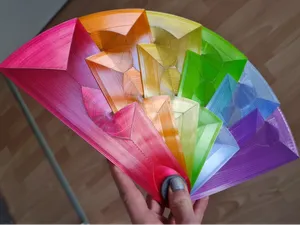 Interlocking handfan