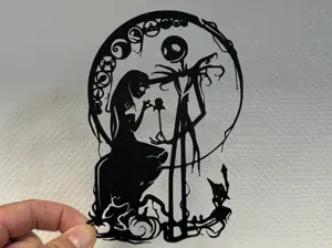 Decor Sally and Jack Skellington - Disney