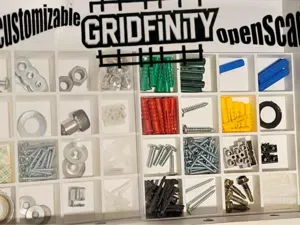 Gridfinity Parametric Modular Base Remix
