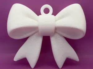 Christmas Bow Ornament