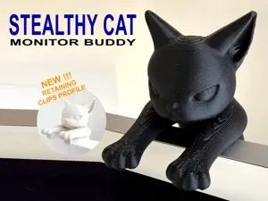Stealthy Cat Monitor Buddy