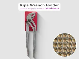 Pipe Wrench Holder for Multiboard