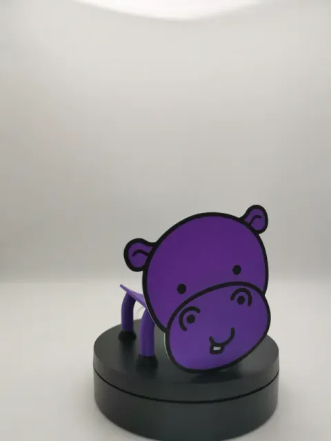Cute Hippo Toilet Paper Holder - Toilettenpapier — Фото 4 из 4