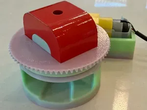 Motorized Nail Polish Glass Bead Magnet Spinner