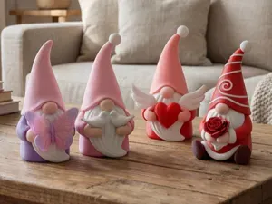 Love Gnome Figurines -perfect wedding & home decor