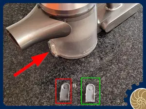 DREAME T20 - Vacuum cleaner Repair lock mechanism