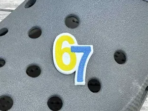 67 Croc Charm/Jibbitz