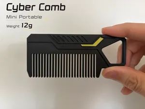 赛博朋克风格迷你梳子