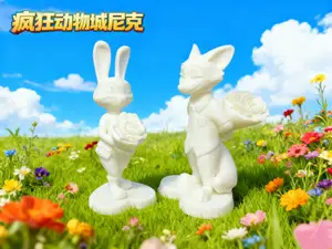 疯狂动物城2 尼克永生花摆件