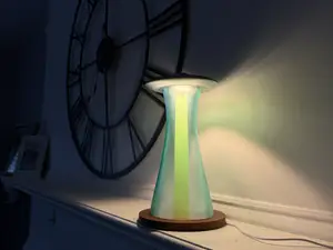 LED Lamp - Translucent UFO Beam Light!