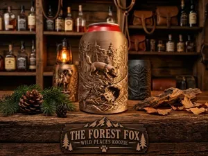 THE FOREST FOX - Koozie Can Holder