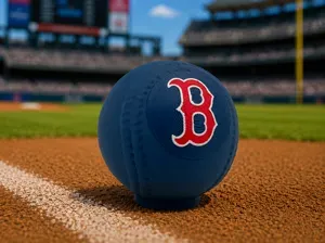 Boston - baseball display w/ separate logo
