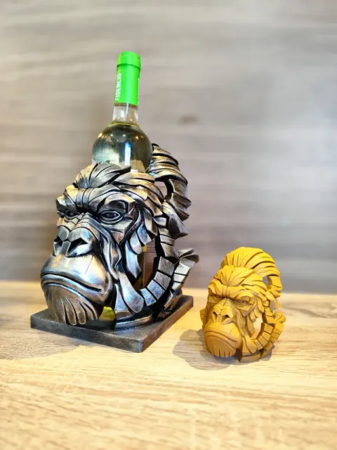 Silverback Gorilla Wine Bottle Holder — Image 11 of 13