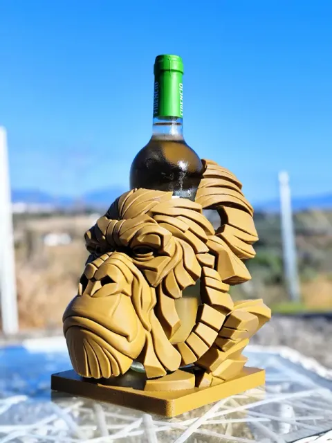 Silverback Gorilla Wine Bottle Holder — Image 3 of 13