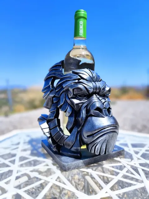 Silverback Gorilla Wine Bottle Holder — Image 5 of 13