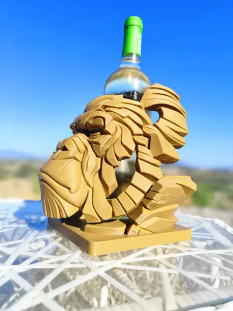 Silverback Gorilla Wine Bottle Holder — Image 4 of 13