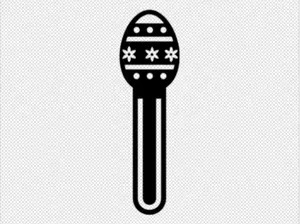 Easter Egg Bookmark For 3D Printing
