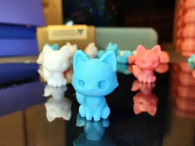 Tiny Fox Chibis – Cute Fast-Print Mini Figurines — Фото 6 из 7