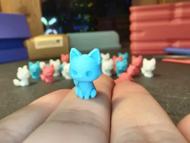 Tiny Fox Chibis – Cute Fast-Print Mini Figurines — Фото 3 из 7