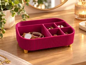 Moderner Schmuck Organizer mit optionalen Füßen