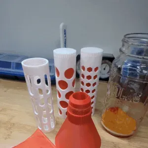Mesh Desiccant Container Trio | Cylinder