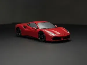 Ferrari 488 GTB Sports Car Model