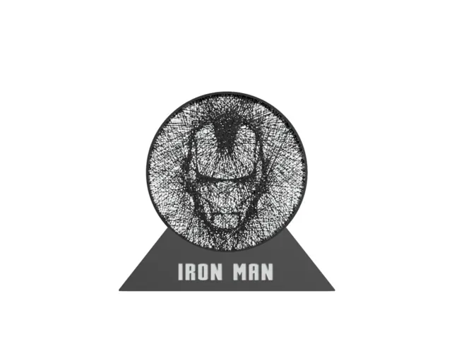 IRON MAN STRING-ART / MARVEL / DECORATION — Фото 2 из 3
