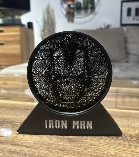 IRON MAN STRING-ART / MARVEL / DECORATION — Фото 3 из 3