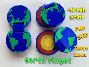Earth Science Fidget Slider - Flip + Slip (46 min)