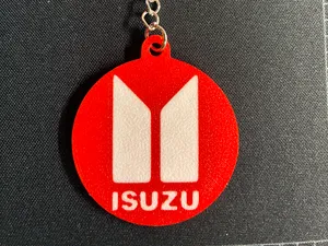 Isuzu Logo Keychain