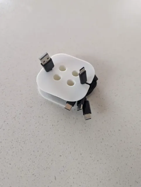 AAA Rechargeable Battery and USB Cable Holder — Image 2 of 5