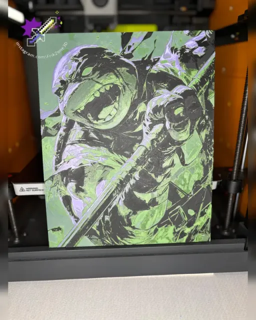 Donatello Teenage Mutant Ninja Turtle Hueforge — Фото 2 из 2