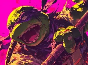 Donatello Teenage Mutant Ninja Turtle Hueforge