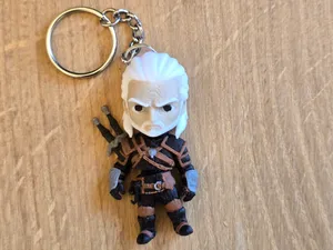 The Witcher - Geralt of Rivia flexi keychain