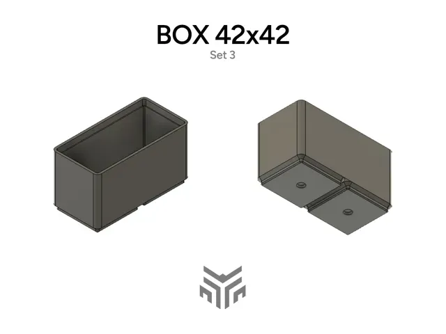 Gridfinity 42×42 Boxes w/ Full & Half Box | Set 3 — Фото 8 из 9